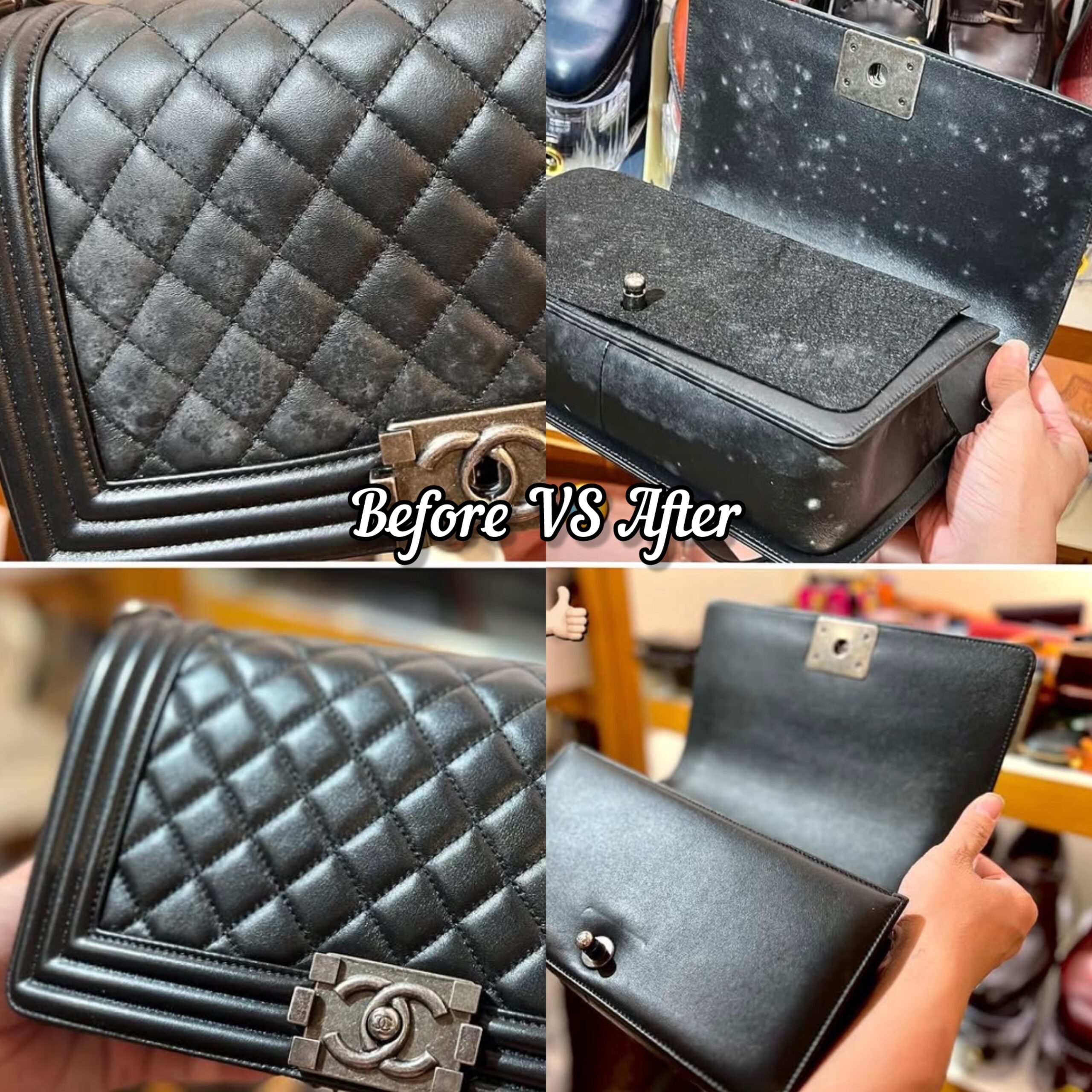 Chanel Boy 發霉